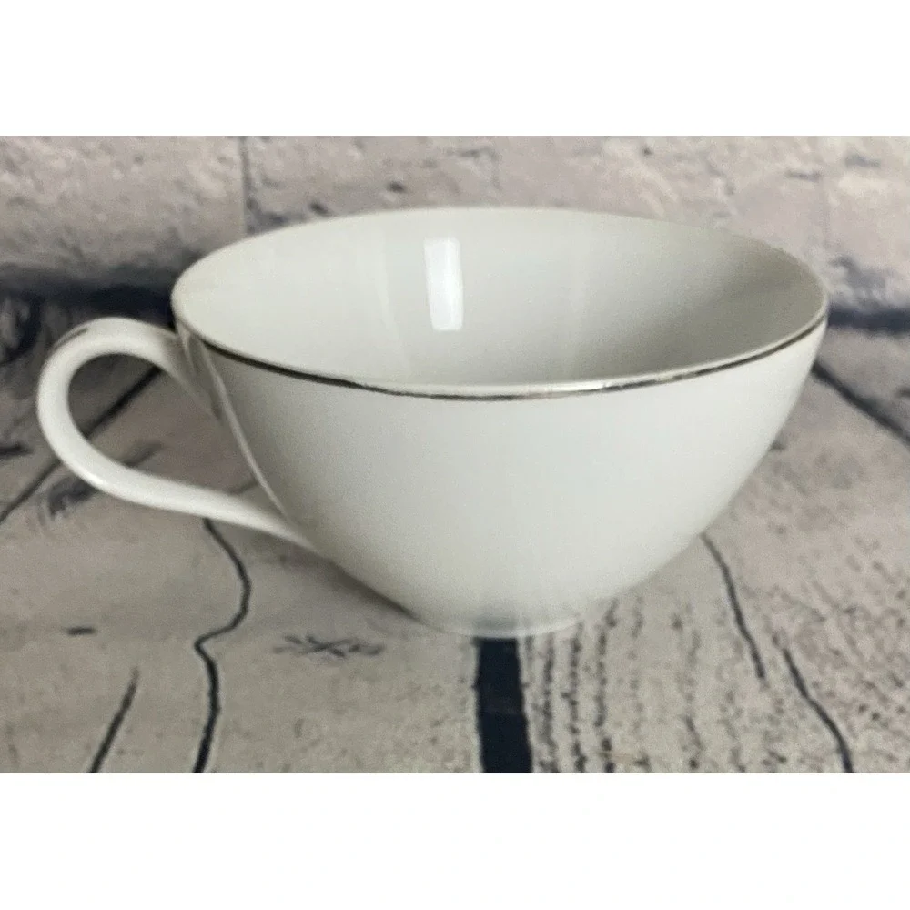 VTG Creative Royal Elegance Fine China Coffee Tea Cup & Saucer Wheat Flower